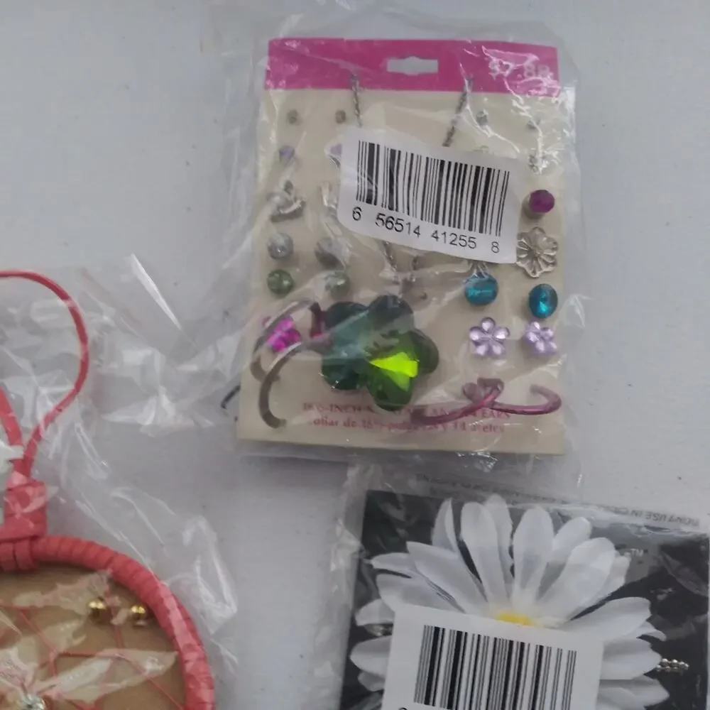 Kids Girls Mixed Lot Jewelry 6 Pieces